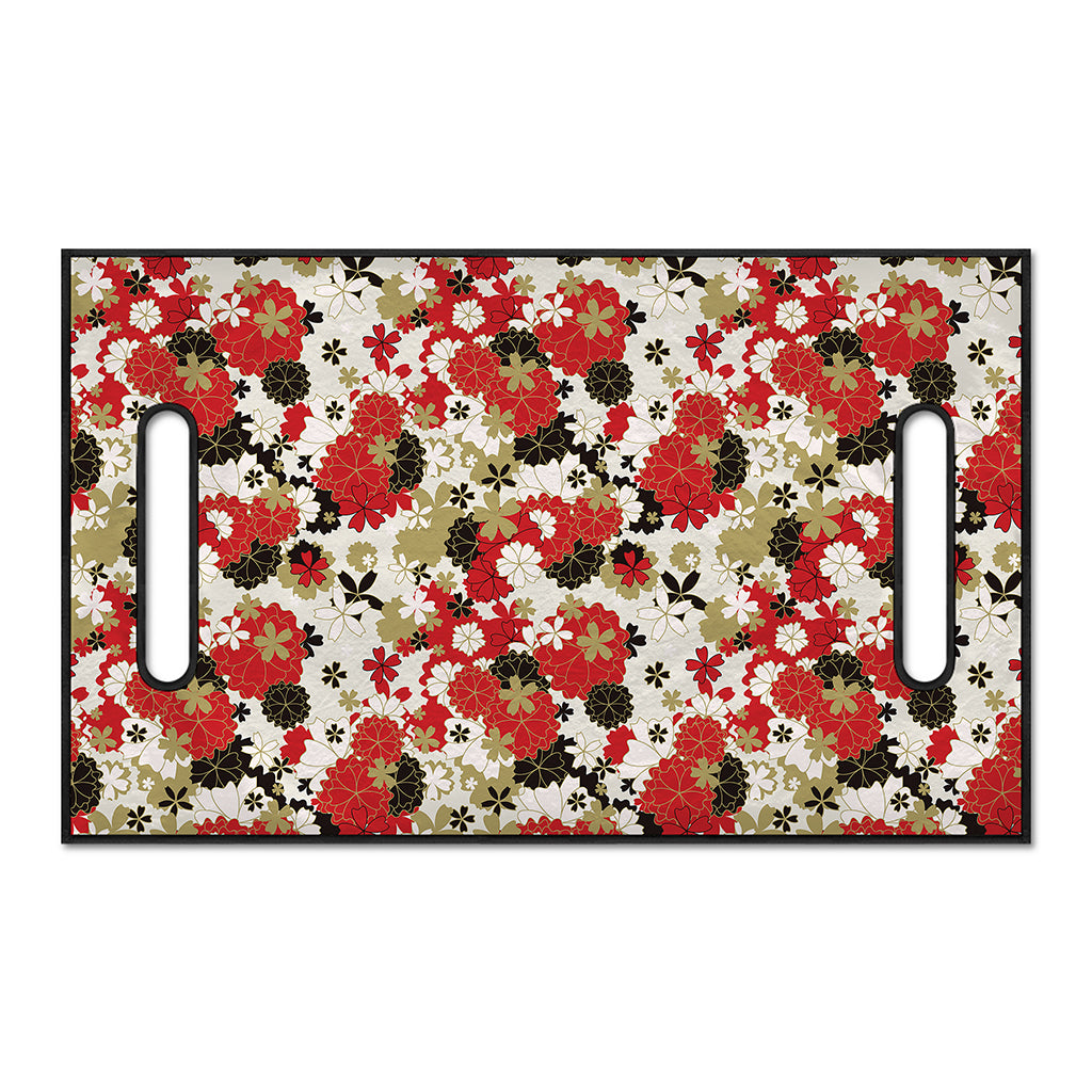 Floral Kimono Pattern Print Golf Cart Seat Cover
