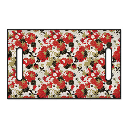 Floral Kimono Pattern Print Golf Cart Seat Cover