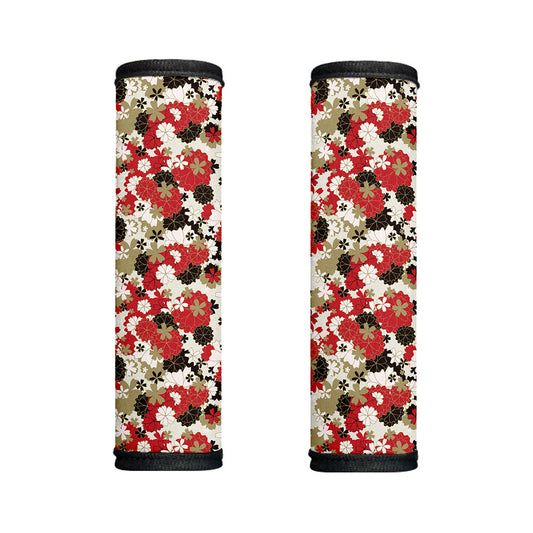 Floral Kimono Pattern Print Handle Covers