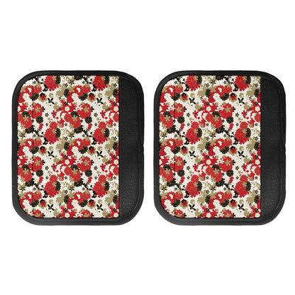 Floral Kimono Pattern Print Handle Covers