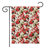 Floral Kimono Pattern Print House Flag