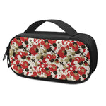 Floral Kimono Pattern Print Insulin Cooler Travel Case