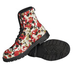 Floral Kimono Pattern Print Backpack