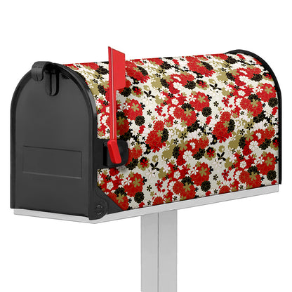 Floral Kimono Pattern Print Mailbox Cover
