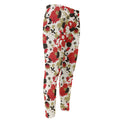 Floral Kimono Pattern Print Men's Compression Pants
