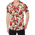 Floral Kimono Pattern Print Men's Shirt