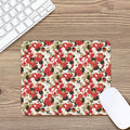 Floral Kimono Pattern Print Mouse Pad