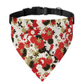 Floral Kimono Pattern Print Over The Collar Dog Bandana