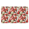 Floral Kimono Pattern Print Polyester Doormat