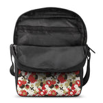 Floral Kimono Pattern Print Rectangular Crossbody Bag