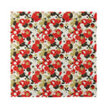 Floral Kimono Pattern Print Silk Bandana