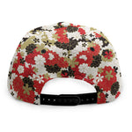 Floral Kimono Pattern Print Snapback Cap