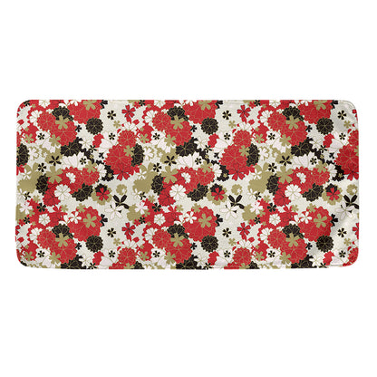 Floral Kimono Pattern Print Towel