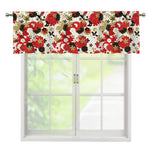 Floral Kimono Pattern Print Window Valance