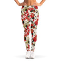 Floral Kimono Pattern Print Women's Leggings