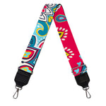 Floral Paisley Mandala Print Bag Strap