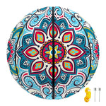 Floral Paisley Mandala Print Basketball