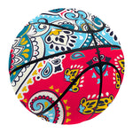 Floral Paisley Mandala Print Basketball