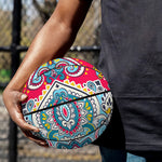 Floral Paisley Mandala Print Basketball