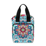 Floral Paisley Mandala Print Bible Tote Bag