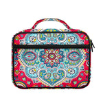Floral Paisley Mandala Print Briefcase Bible Bag