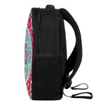 Floral Paisley Mandala Print Casual Backpack