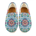 Floral Paisley Mandala Print Casual Shoes