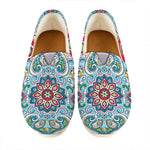 Floral Paisley Mandala Print Casual Shoes