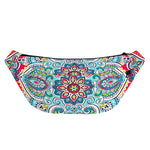 Floral Paisley Mandala Print Fanny Pack