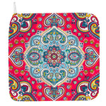 Floral Paisley Mandala Print Hand Towel
