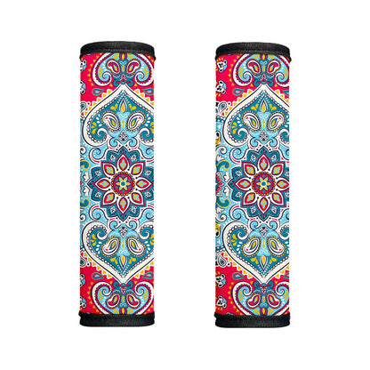Floral Paisley Mandala Print Handle Covers