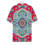 Floral Paisley Mandala Print Hawaiian Shirt