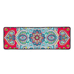 Floral Paisley Mandala Print Long Kitchen Mat