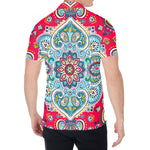 Floral Paisley Mandala Print Men's Shirt