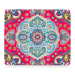 Floral Paisley Mandala Print Mouse Pad