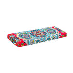 Floral Paisley Mandala Print Piano Keyboard Cover