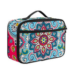 Floral Paisley Mandala Print Portable Lunch Bag