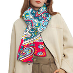 Floral Paisley Mandala Print Scarf