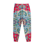 Floral Paisley Mandala Print Sweatpants