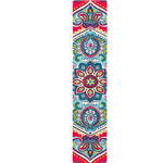 Floral Paisley Mandala Print Table Runner
