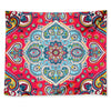 Floral Paisley Mandala Print Tapestry