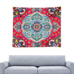 Floral Paisley Mandala Print Tapestry
