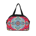 Floral Paisley Mandala Print Travel Bag