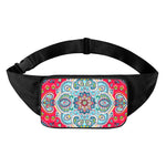 Floral Paisley Mandala Print Waist Bag