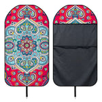 Floral Paisley Mandala Print Waterproof Car Seat Cover