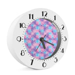 Floral Sparkle Print Alarm Clock