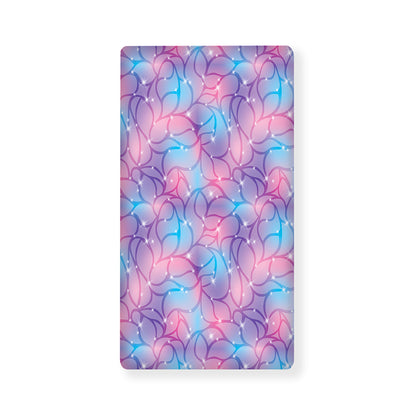Floral Sparkle Print Baby Crib Sheet