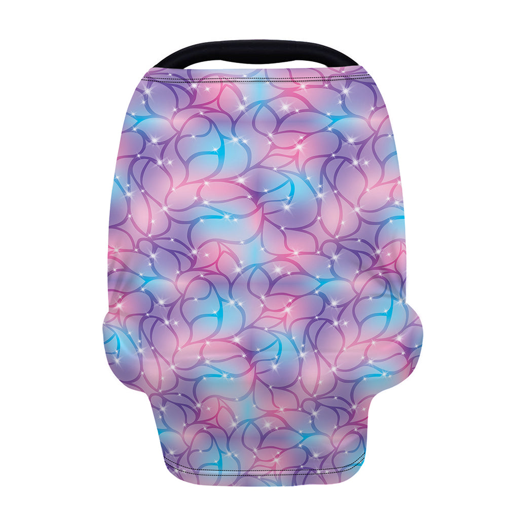 Floral Sparkle Print Baby Seat Cover