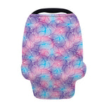 Floral Sparkle Print Baby Seat Cover