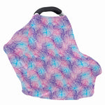 Floral Sparkle Print Baby Seat Cover